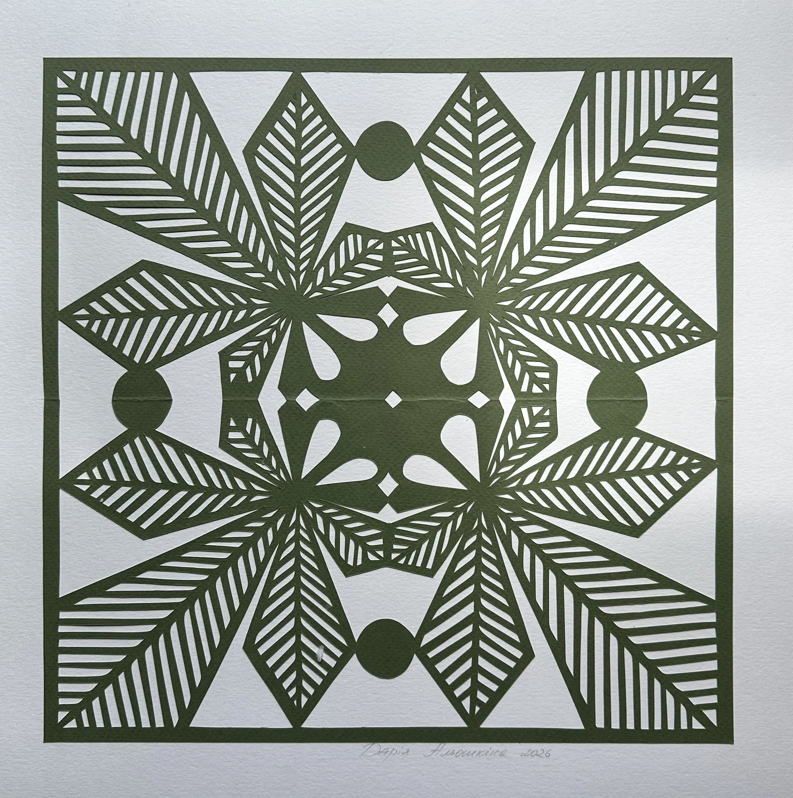 Obraz Каштан 2026 квадрат autorstwa Daria Aloszkina, rozmiar: 35*50, medium Papier, część serii Природа, cena: €90