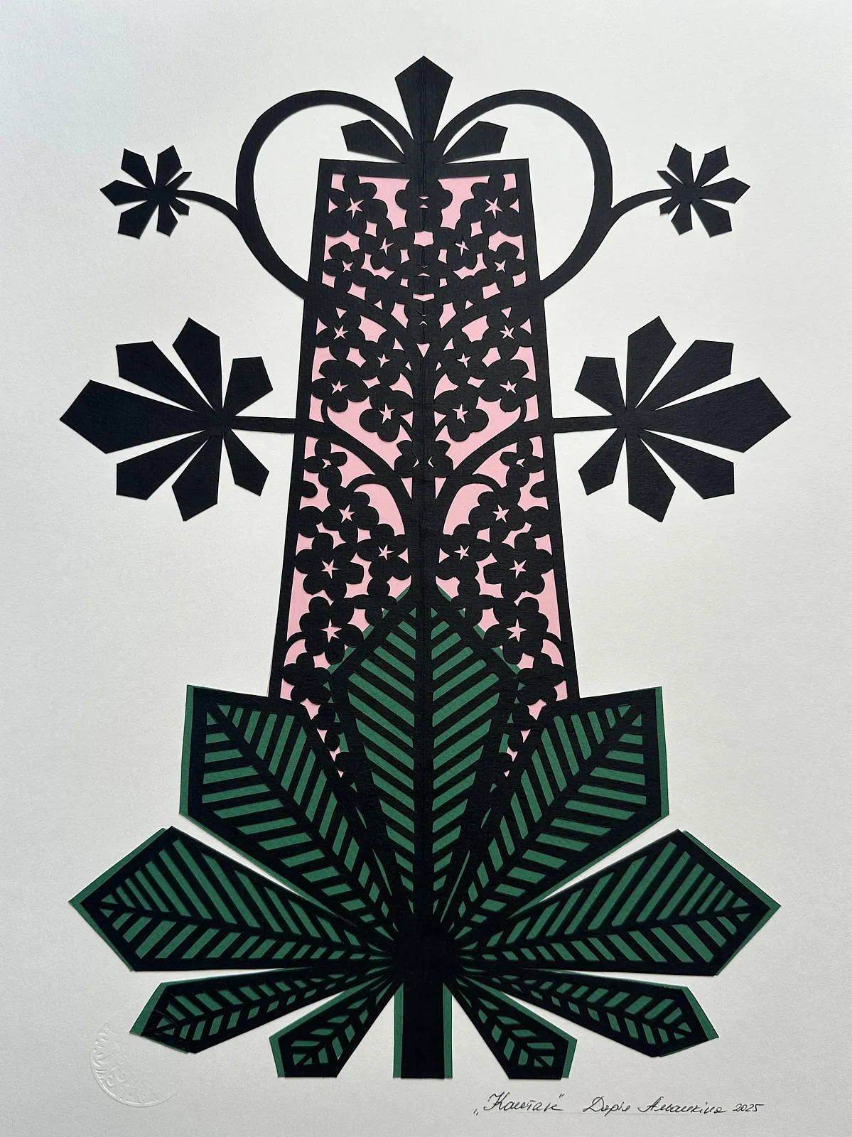 Image of Каштан 2025 by Daria Alyoshkina, size: 40*30, Paper medium, part of the Природа series, priced at €60